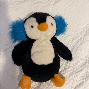 Scentsy Black and Blue Stuffed Penguin